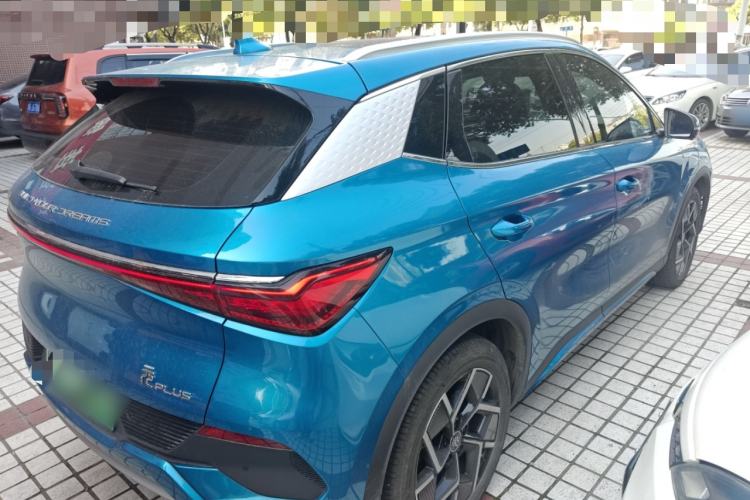Used BYD Yuan PLUS 2022 510 km Flagship Version Rear Right 45 Deg