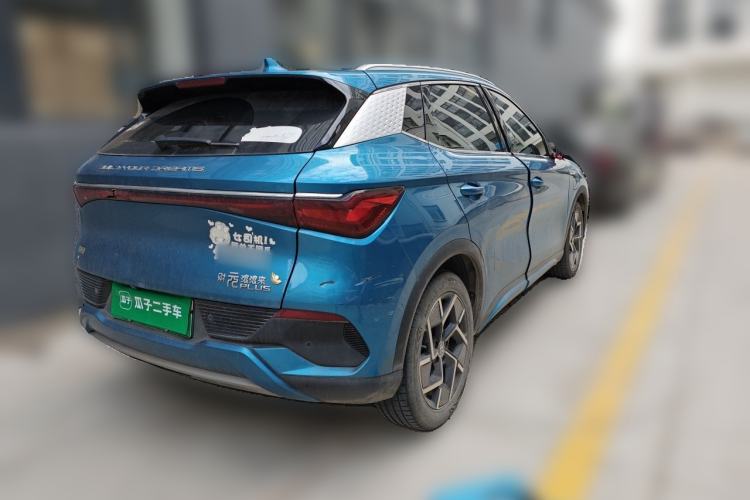 Used BYD Yuan PLUS 2022 510KM Flagship PLUS Rear Right 45 Deg