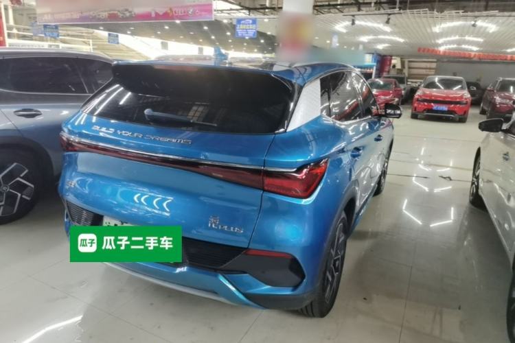 Used BYD Yuan PLUS 2022 510KM Flagship PLUS Rear Right 45 Deg