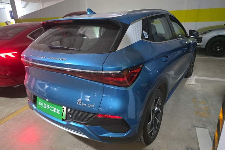 Used BYD Yuan PLUS 2022 510 km Flagship Version Rear Right 45 Deg