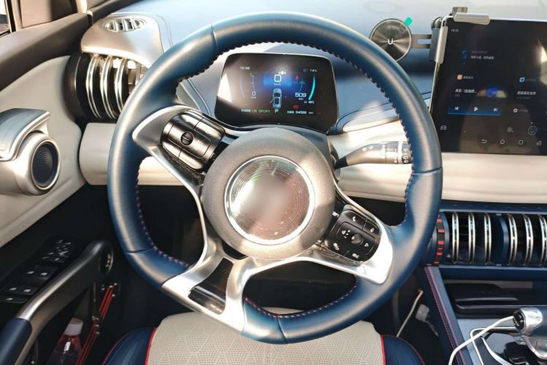 Used BYD Yuan PLUS 2022 510 km Flagship Version Steering Wheel