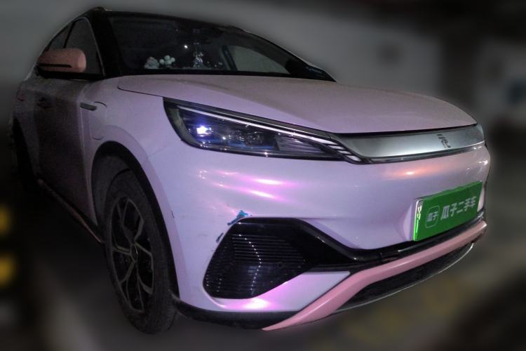 Used BYD Yuan PLUS 2022 430 km Luxury Version Front Right 45 Deg