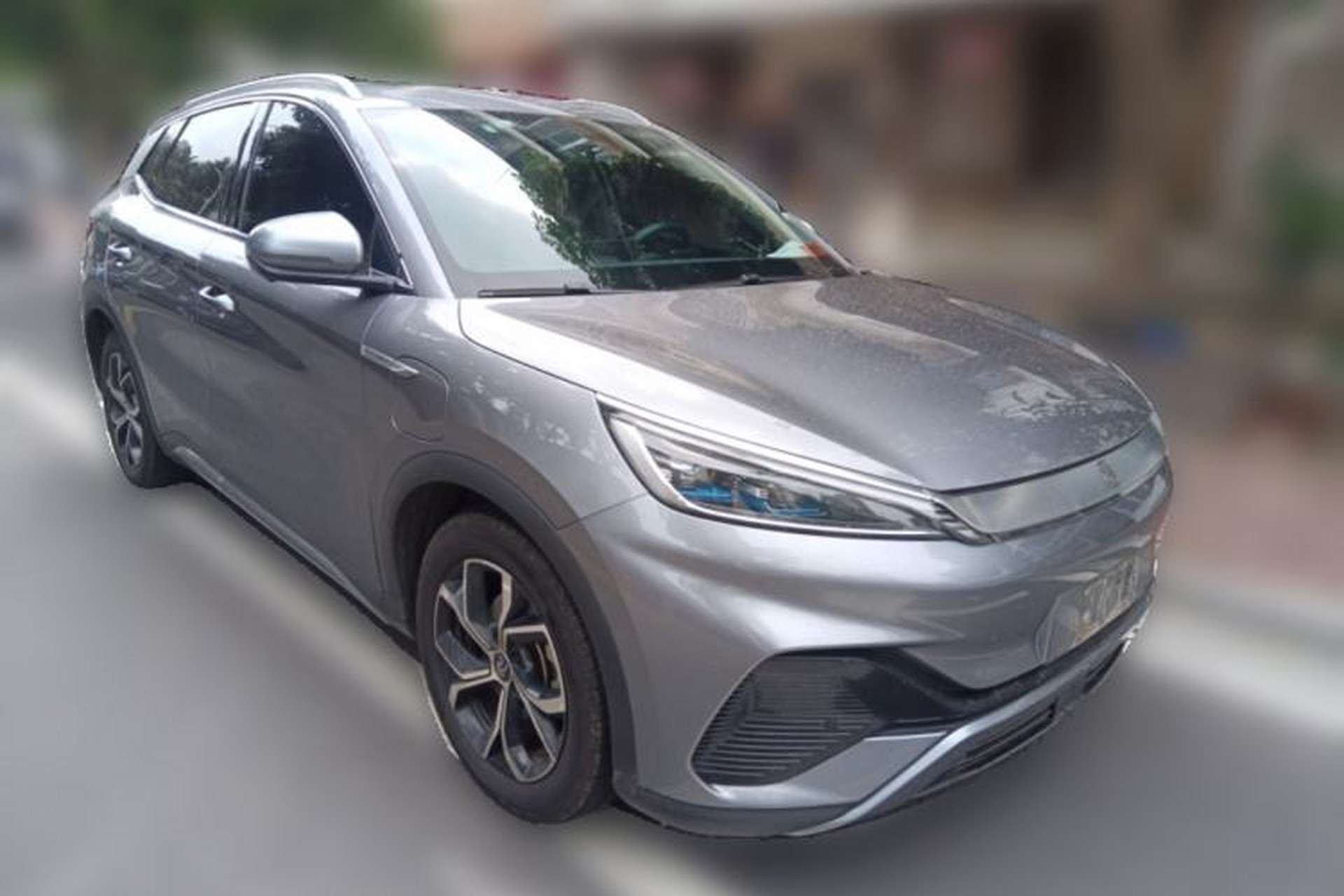 Used BYD Yuan PLUS 2022 430 km Luxury Version Front Right 45 Deg