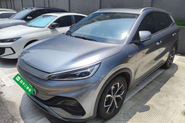 Used BYD Yuan PLUS 2022 430 km Luxury Version Guazi used car, China used car export, Used car for sale, Used BYD cars, Cheapest cars for sale, Electric vehicle, New energy car