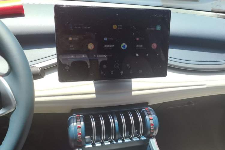 Used BYD Yuan PLUS 2022 510 km Luxury Version Audio And AC Panel