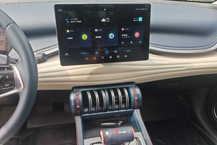 Used BYD Yuan PLUS 2022 430 km Luxury Version Audio And AC Panel