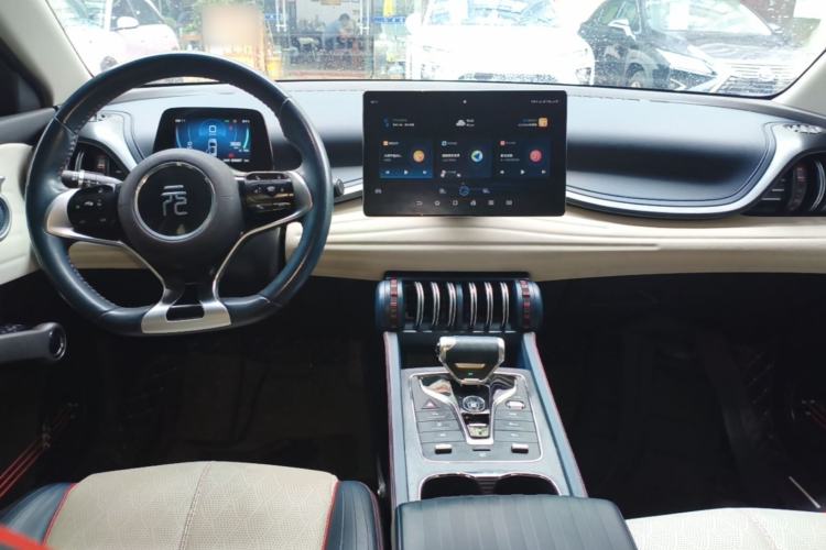 Used BYD Yuan PLUS 2022 510 km Luxury Version Center Console