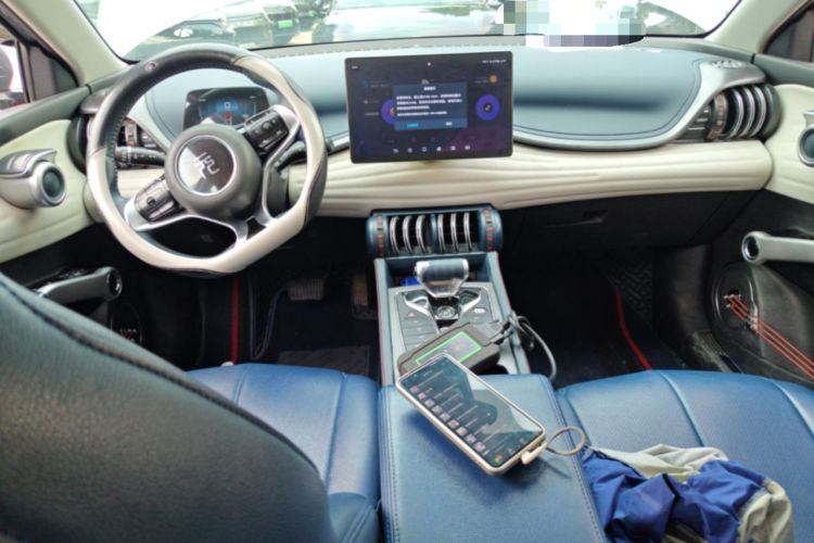 Used BYD Yuan PLUS 2022 510 km Luxury Version Center Console