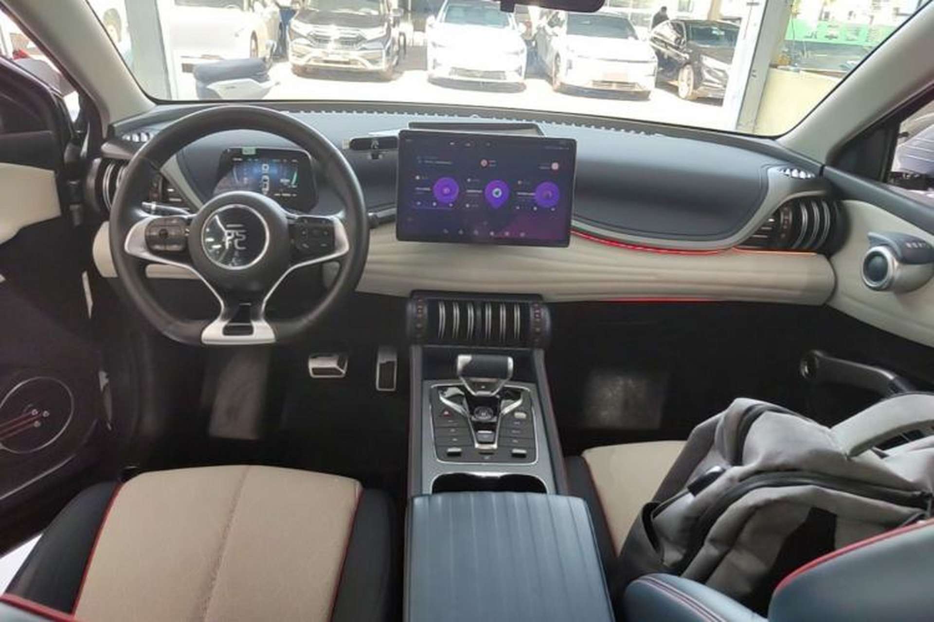 Used BYD Yuan PLUS 2022 430 km Luxury Version Center Console