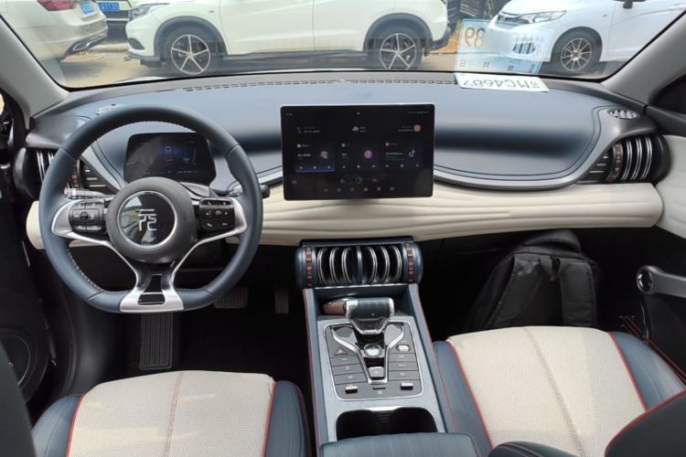 Used BYD Yuan PLUS 2022 430 km Luxury Version Center Console