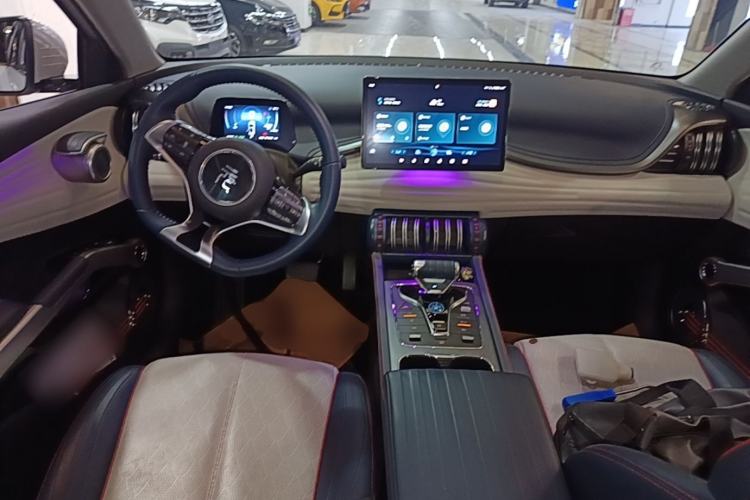 Used BYD Yuan PLUS 2022 430 km Luxury Version Center Console