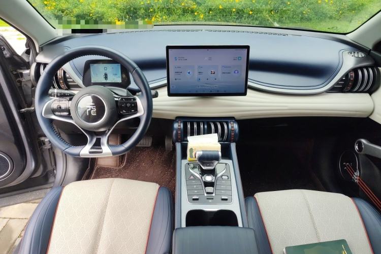 Used BYD Yuan PLUS 2022 430 km Luxury Version Center Console