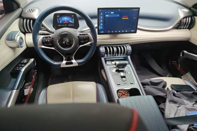 Used BYD Yuan PLUS 2022 430 km Luxury Version Center Console