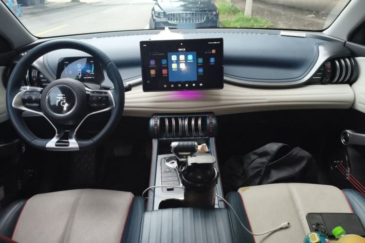 Used BYD Yuan PLUS 2022 510 km Flagship Version Center Console