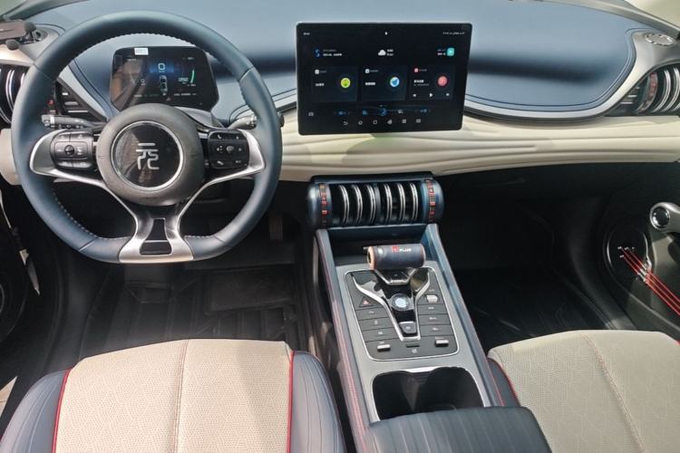 Used BYD Yuan PLUS 2022 430 km Luxury Version Center Console