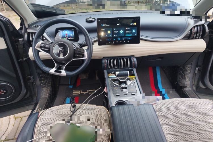Used BYD Yuan PLUS 2022 430 km Luxury Version Center Console