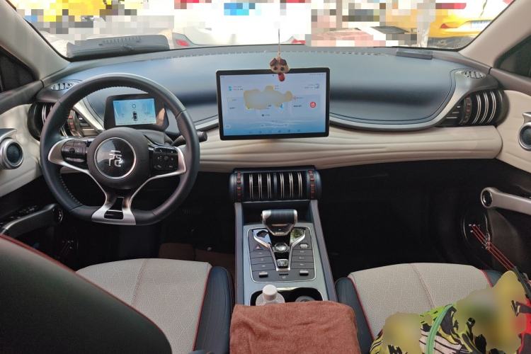 Used BYD Yuan PLUS 2022 430 km Luxury Version Center Console