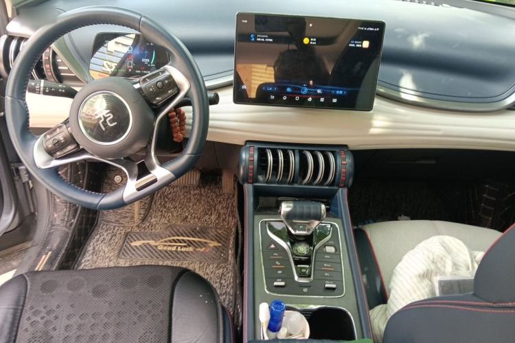 Used BYD Yuan PLUS 2022 510 km Flagship Version Center Console