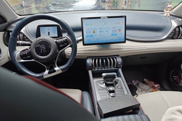 Used BYD Yuan PLUS 2022 430 km Luxury Version Center Console