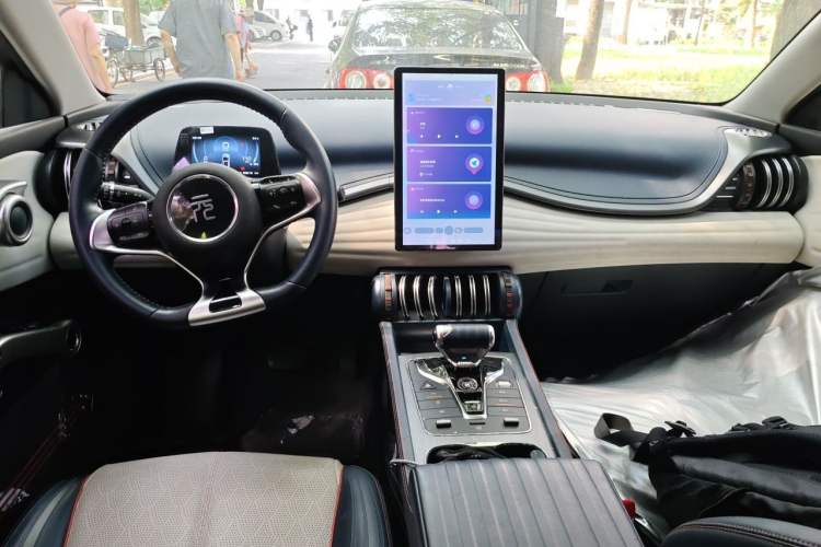 Used BYD Yuan PLUS 2022 510 km Luxury Version Center Console