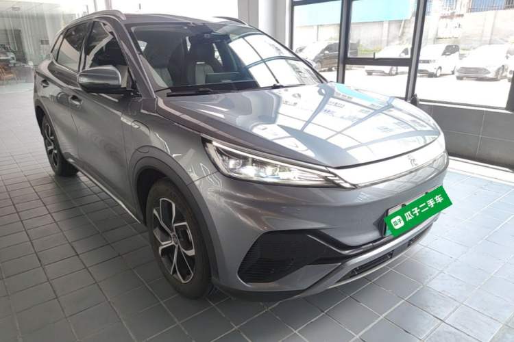 Used BYD Yuan PLUS 2022 430 km Luxury Version Front Right 45 Deg