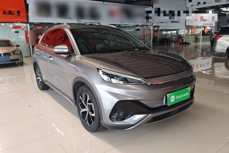 Used BYD Yuan PLUS 2022 430 km Luxury Version Front Right 45 Deg