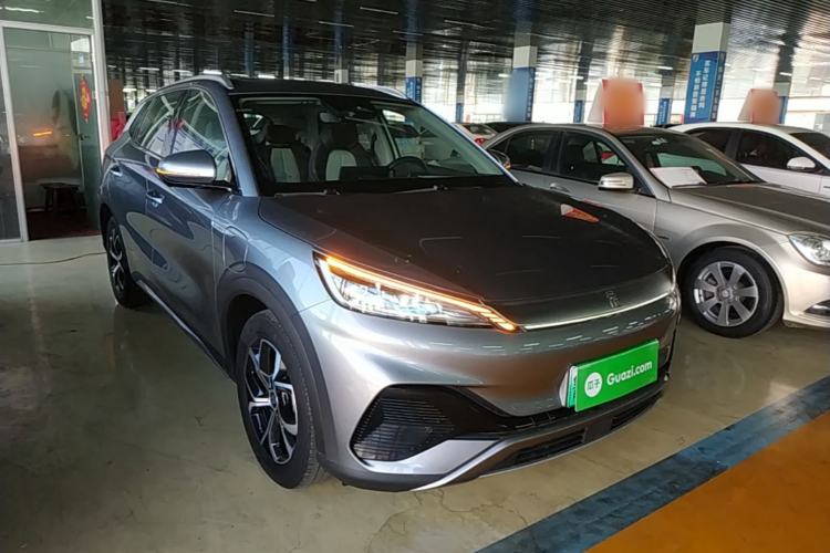 Used BYD Yuan PLUS 2022 430 km Luxury Version Front Right 45 Deg