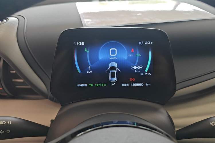 Used BYD Yuan PLUS 2022 510 km Flagship Version Instrument Cluster