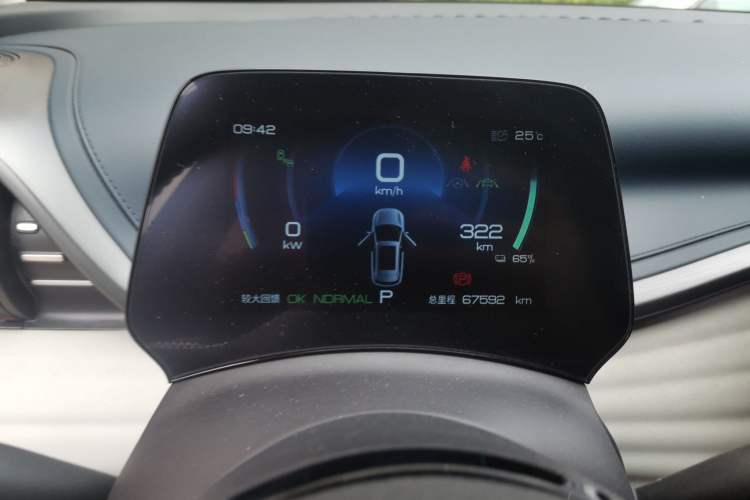 Used BYD Yuan PLUS 2022 510KM Flagship PLUS Instrument Cluster