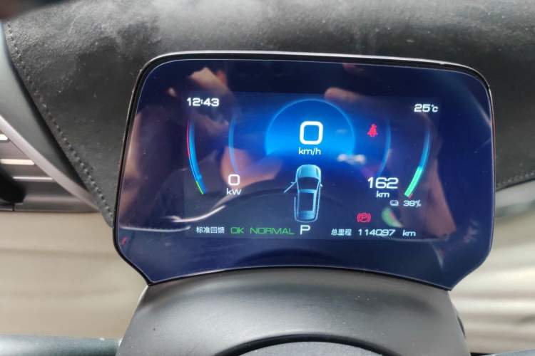 Used BYD Yuan PLUS 2022 430 km Luxury Version Instrument Cluster