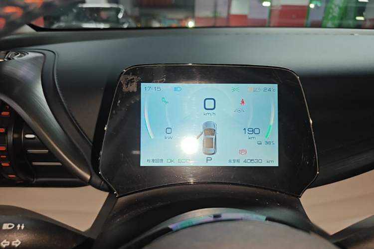 Used BYD Yuan PLUS 2022 510 km Flagship Version Instrument Cluster