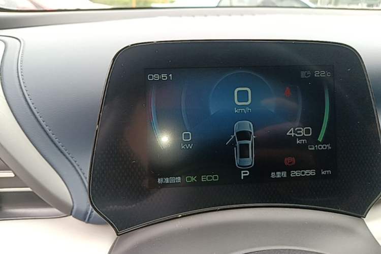 Used BYD Yuan PLUS 2022 430 km Luxury Version Instrument Cluster