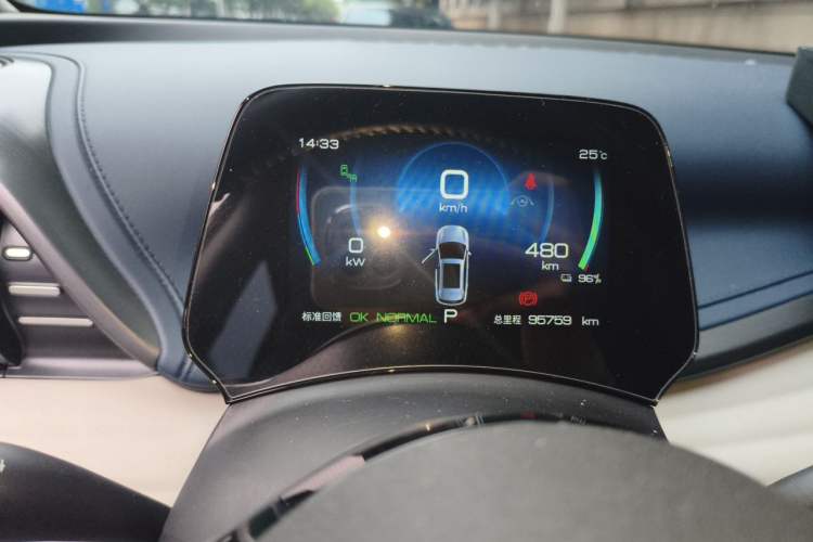 Used BYD Yuan PLUS 2022 510 km Flagship Version Instrument Cluster