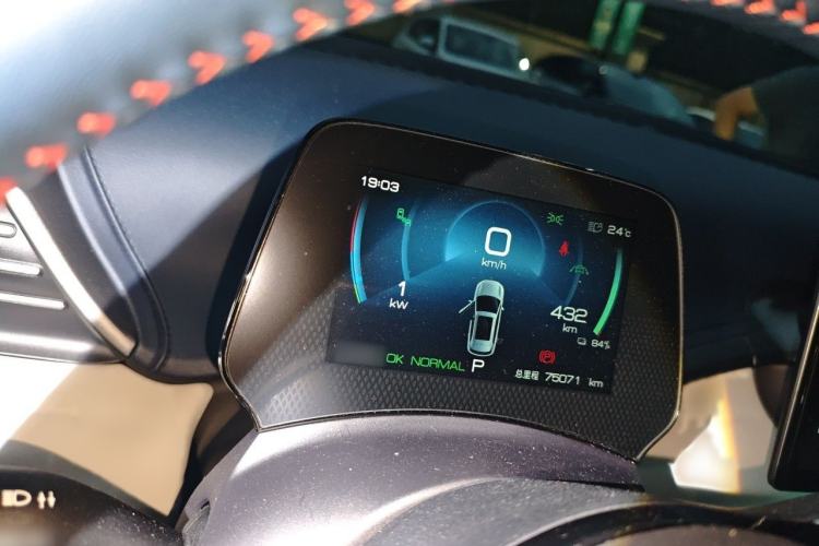 Used BYD Yuan PLUS 2022 510 km Flagship Version Instrument Cluster