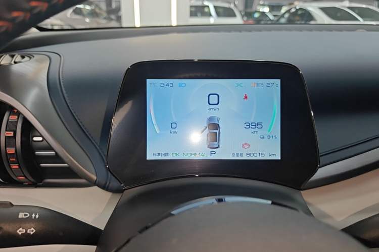Used BYD Yuan PLUS 2022 430 km Luxury Version Instrument Cluster