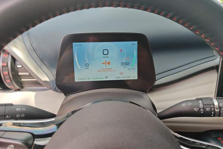Used BYD Yuan PLUS 2022 430 km Luxury Version Instrument Cluster