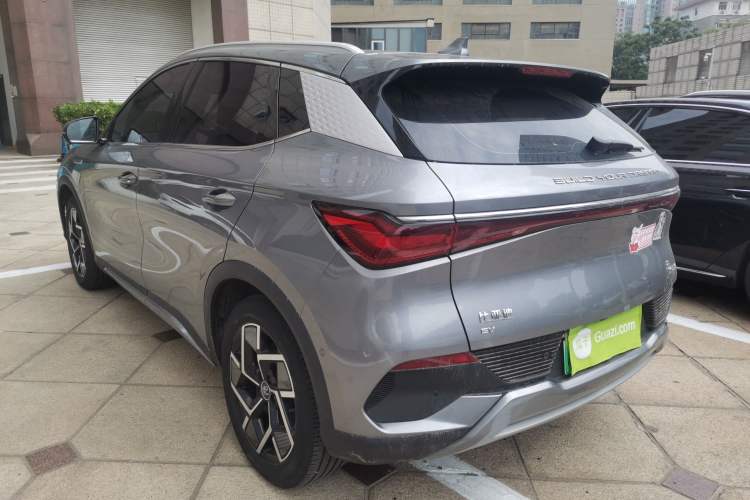 Used BYD Yuan PLUS 2022 510KM Flagship PLUS Rear Left 45 Deg