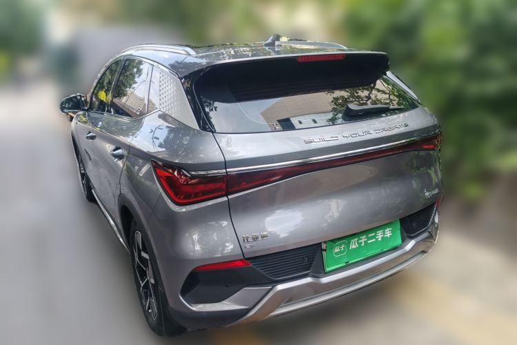 Used BYD Yuan PLUS 2022 510KM Flagship PLUS Rear Left 45 Deg