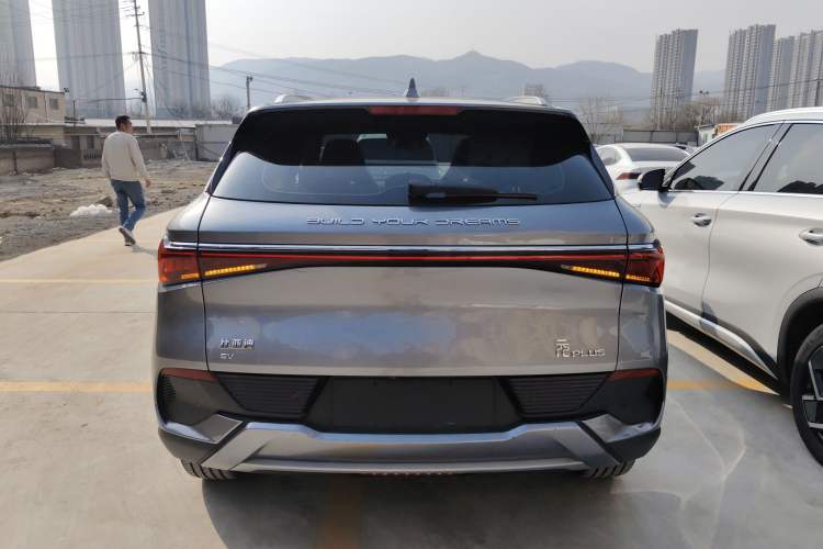 Used BYD Yuan PLUS 2022 510 km Flagship Version Rear