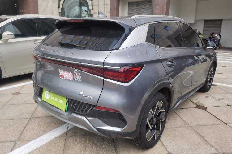 Used BYD Yuan PLUS 2022 510KM Flagship PLUS Rear Right 45 Deg