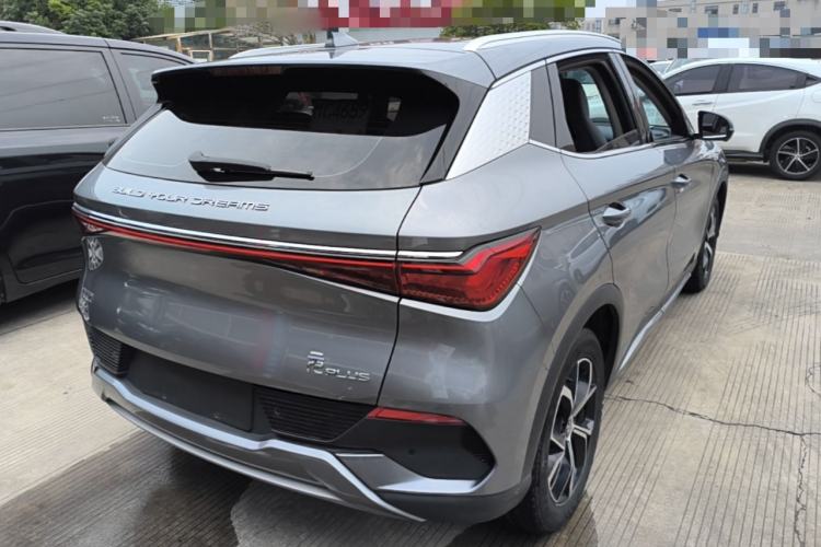 Used BYD Yuan PLUS 2022 430 km Luxury Version Rear Right 45 Deg