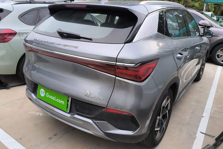 Used BYD Yuan PLUS 2022 510 km Flagship Version Rear Right 45 Deg
