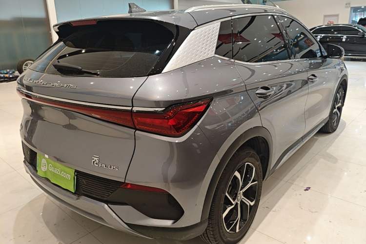 Used BYD Yuan PLUS 2022 430 km Luxury Version Rear Right 45 Deg