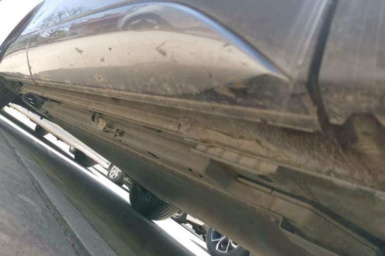 Used BYD Yuan PLUS 2022 510 km Flagship Version Right Side Sill