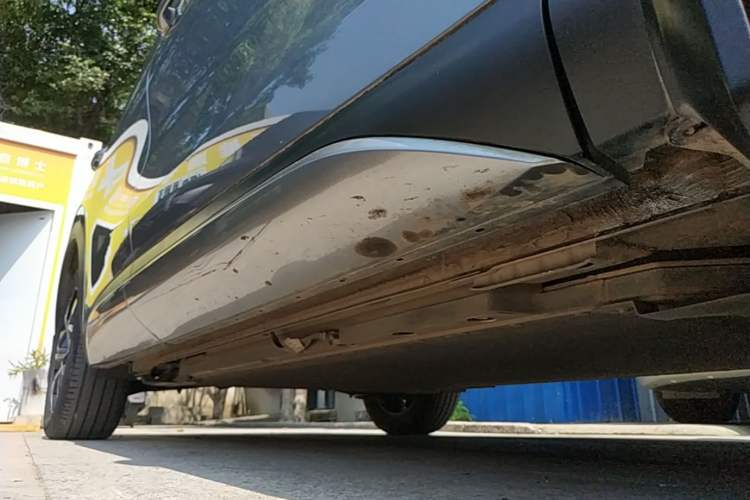 Used BYD Yuan PLUS 2022 510 km Luxury Version Right Side Sill