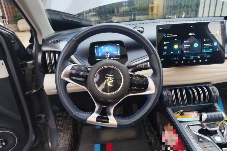 Used BYD Yuan PLUS 2022 430 km Luxury Version Steering Wheel