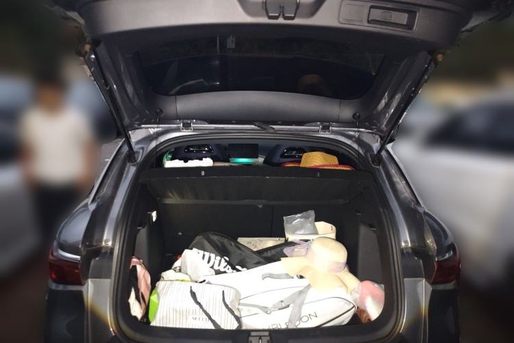 Used BYD Yuan PLUS 2022 510 km Flagship Version Trunk