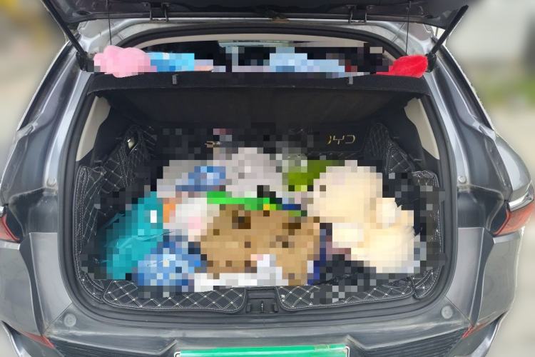 Used BYD Yuan PLUS 2022 430 km Luxury Version Trunk