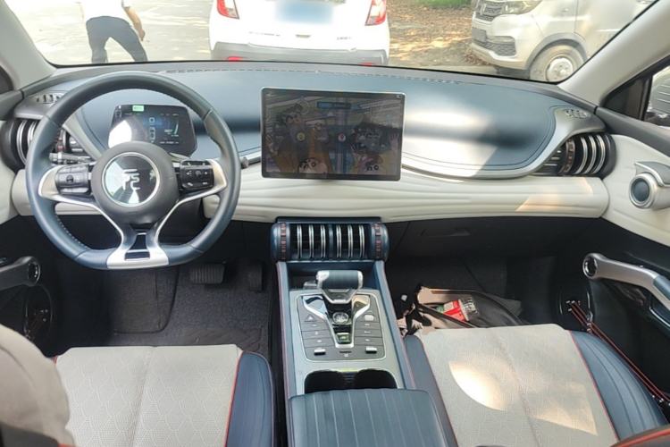 Used BYD Yuan PLUS 2022 430 km Luxury Version Center Console