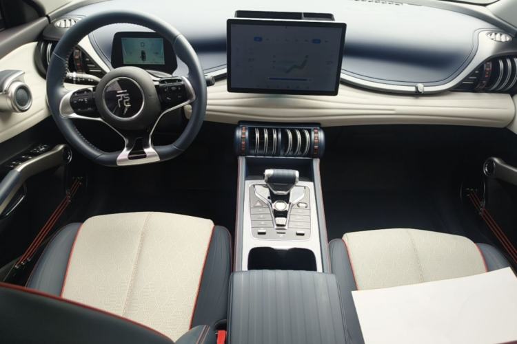 Used BYD Yuan PLUS 2022 430 km Luxury Version Center Console
